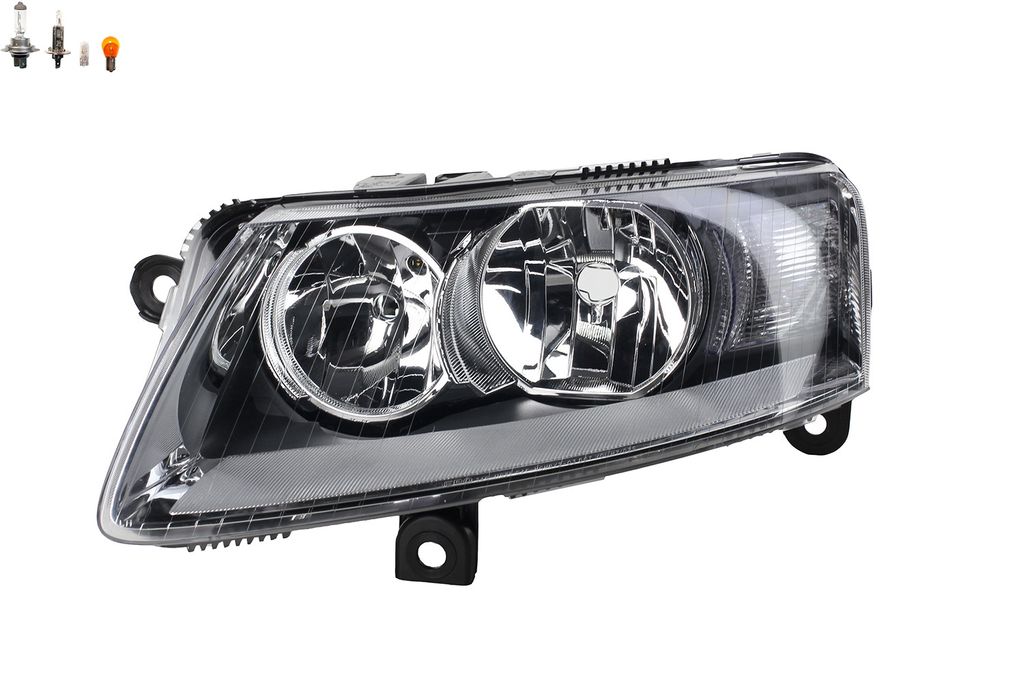 Johns, Scheinwerfer Halogen Front passend für Audi A6 4F 05/04-09/08 Links Leuchtmittel 4F0941003DL 4F0941003A
