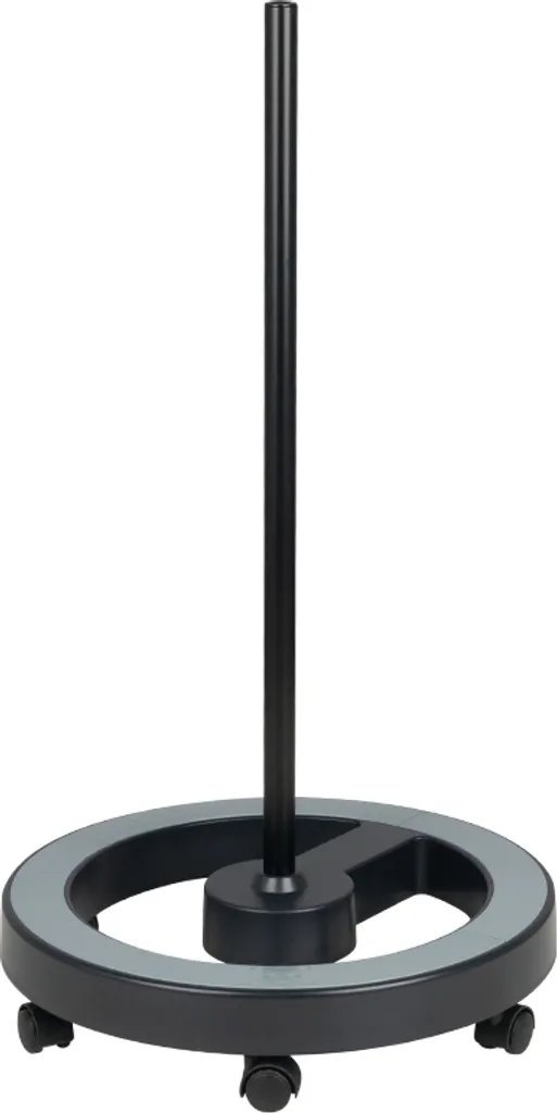 Support de lampe noir minimaliste Élégante en aluminium robuste et épuré