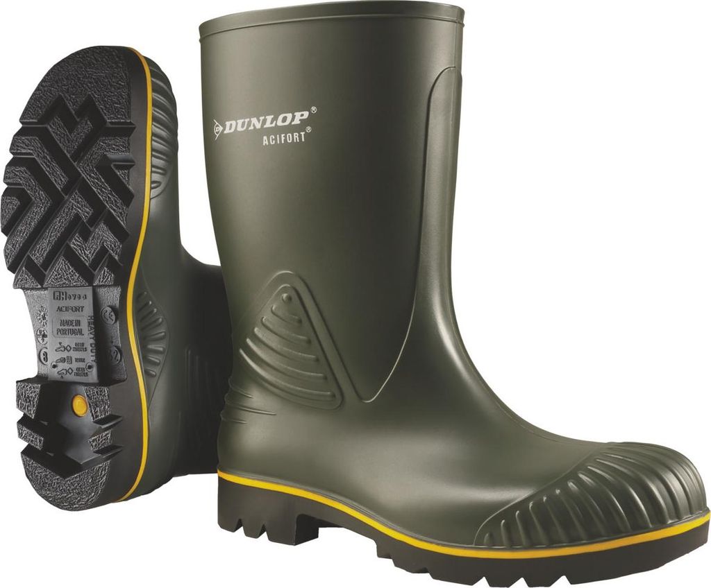 Dunlop Stiefel B440631.AFHA Acifort Heavy Duty calf grün Produktbild 