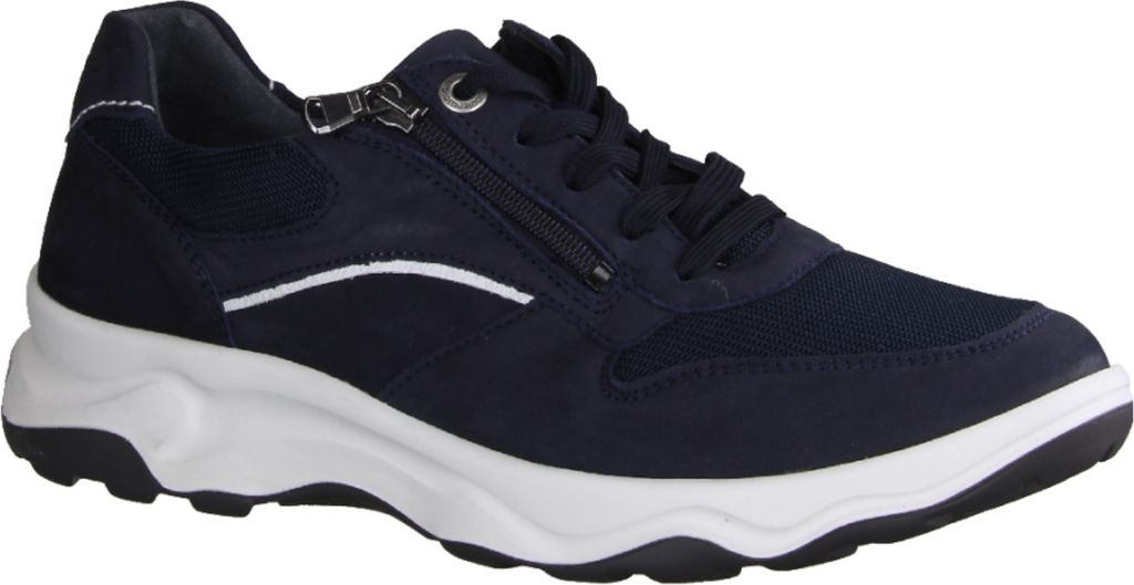 Waldläufer Komfort Schnürschuhe H-Max Herren 31323737333537 Blau 41 EU