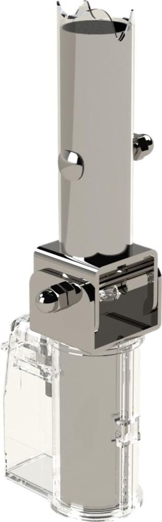 IDEAL Eichenwald Gelenk mit Arretierung für Leiter Ø 43 mm | V4A f. Einbauhülsenmontage | St