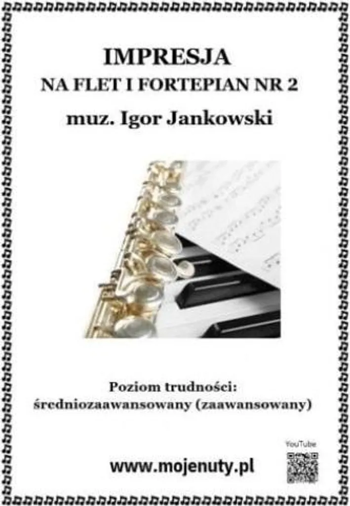 Impresja na flet i fortepian nr 2 : Partition pour Flûte et Piano
