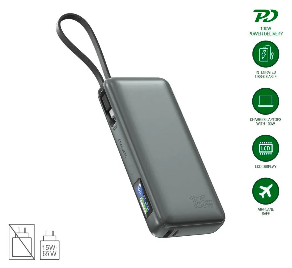 4Smarts Powerbank Enterprise : Batterie Externe Idéale pour les Voyages