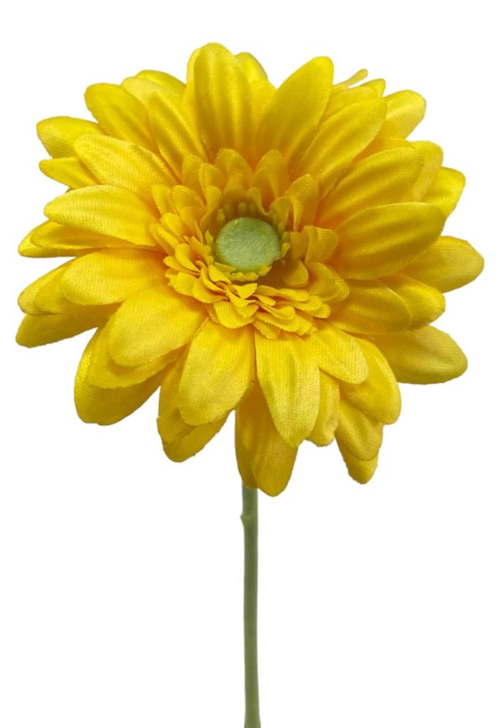Kunstblume, Seidenblume GERBERA Mini 47cm GELB