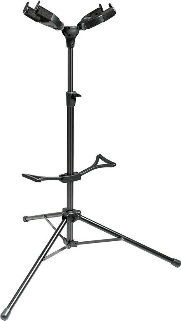 Support Guitare Double Pliable : Fini l'Encombrement et les Rayures