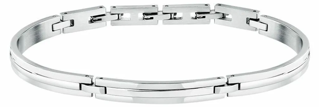 Bracelet Acier Homme Motown SALS108 - Ne Ternit Pas, Idéal Peaux Sensibles