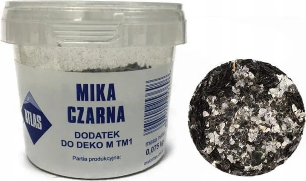 Personnalisez votre Plâtre avec l'Additif Mica Noir Atlas DEKO M MICA