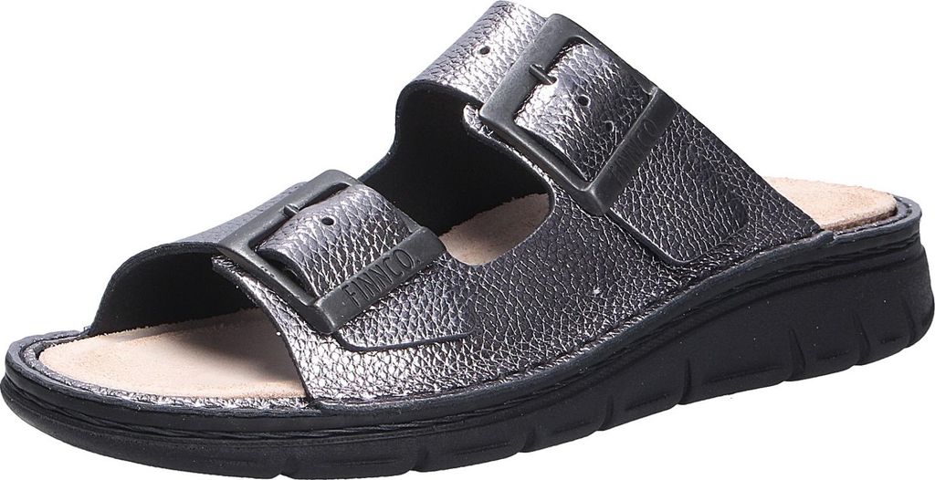 Finn Comfort Damen Pantolette CAYMAN-S silber Größe EUR 37