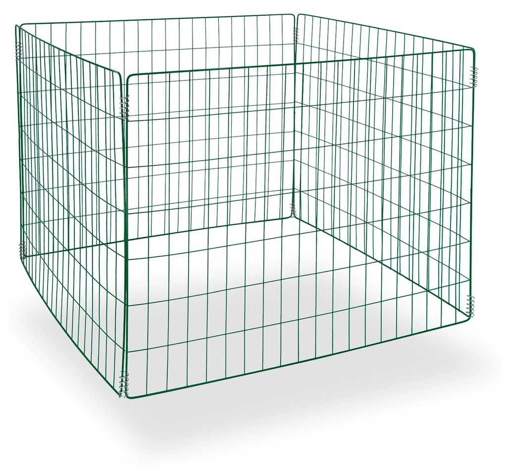 Metallkomposter Komposter Kompostieren Gartenabfälle Schnittgut Metall Green-line Gartenkomposter 91x91x70cm 924312 30951 4031765309516