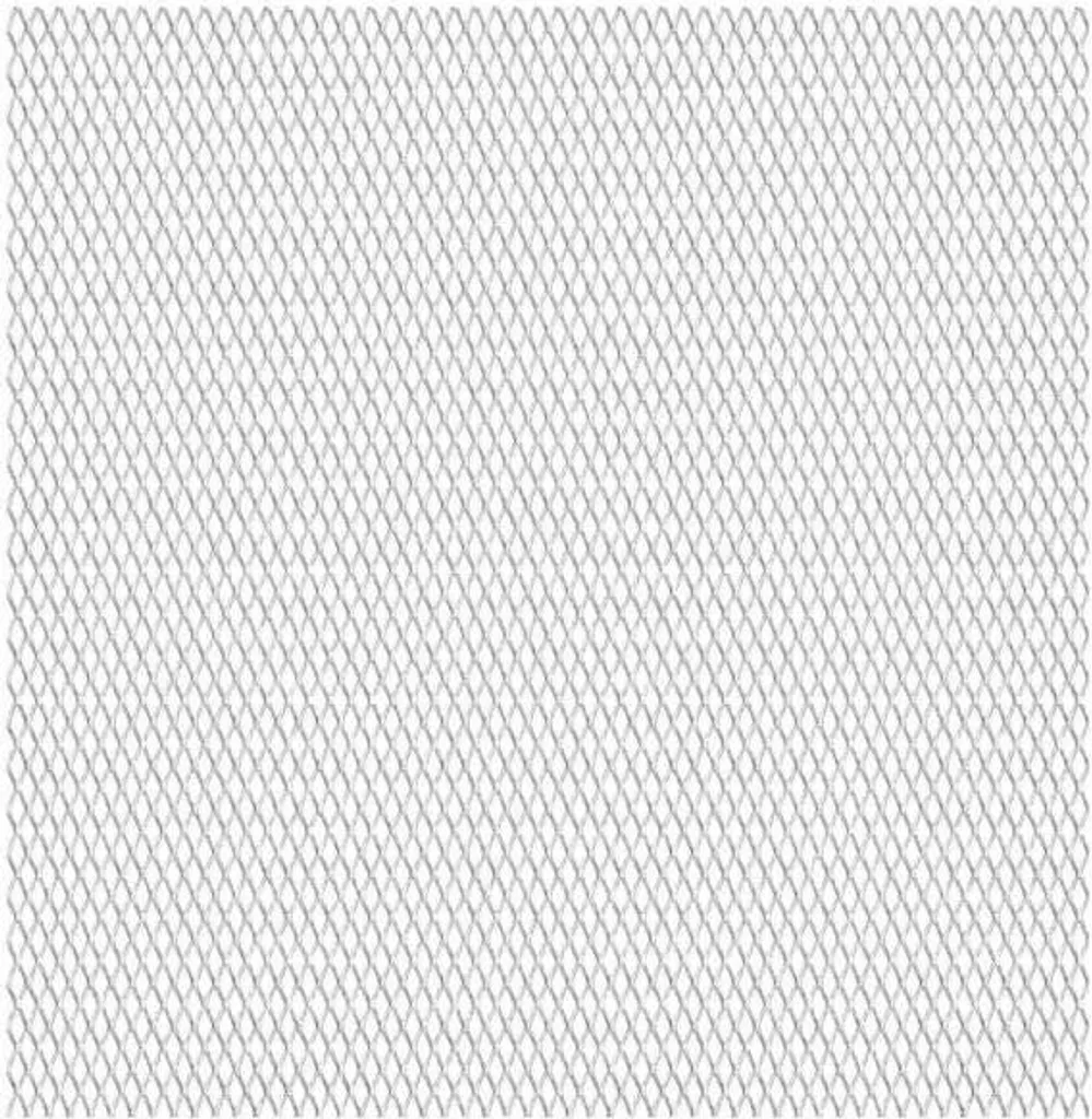 Treillis métallique expansé vidaXL acier inox 50x50 cm 20x10x2 mm
