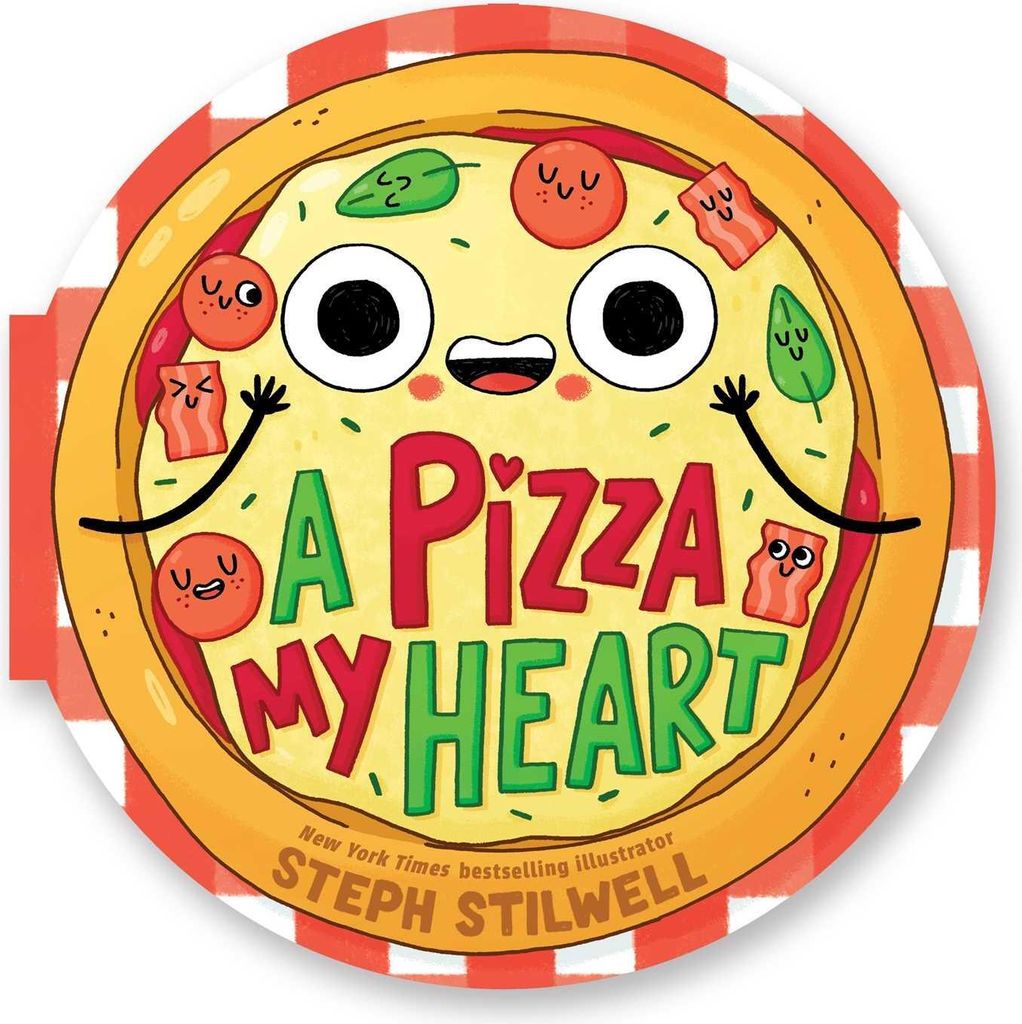 A Pizza My Heart (a Shaped Novelty Board Book for Toddlers)