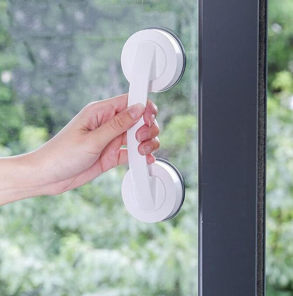 Große Glastür- und Fenstergriffe, Badezimmer-Schiebetüren, Schränke, Garderoben, Saugnäpfe, nicht abfärbende Griffe, nicht poröse Absorption...