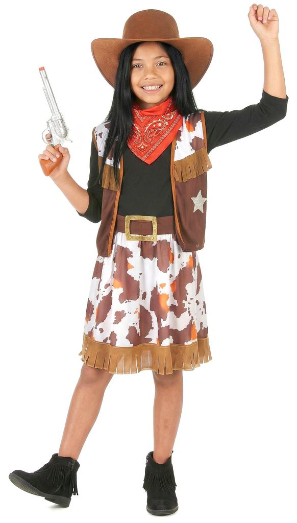 Cowgirl-Verkleidung für Mädchen L 10-12 Jahre (130-140 cm) Produktbild 