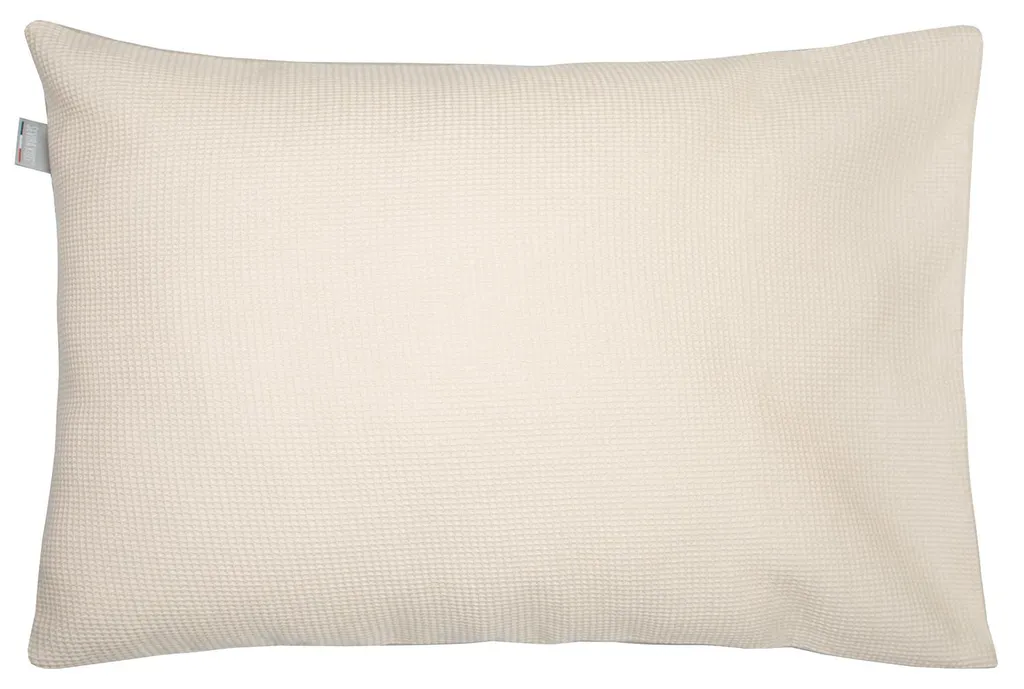 Housse de coussin Luna 50x70 cm Beige douce pour peau sensible Kids
