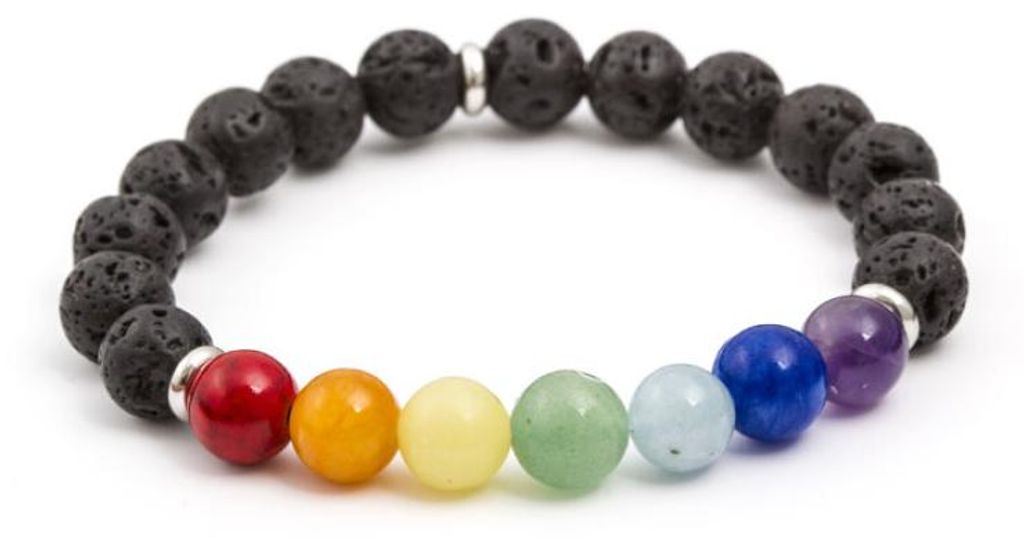 Perlenarmband aus Mineralsteinen MINK89/17