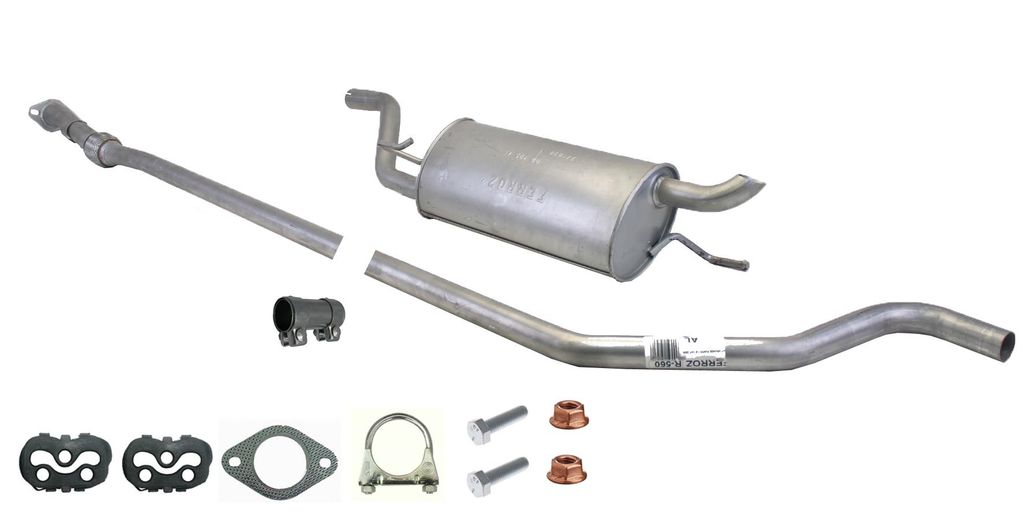 Ferroz Ersatz für Auspuffanlage ab Kat Fiat Punto 1.4 (199) Fiat Grande Punto