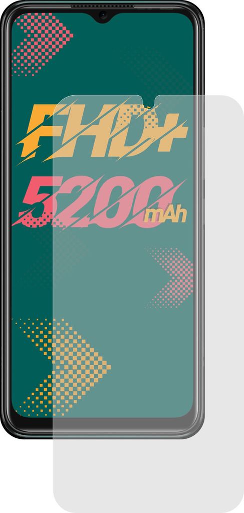 3x Schutzfolie für Infinix Hot 11 Schutzfolie Antireflex Antibakteriell Antifingerprint