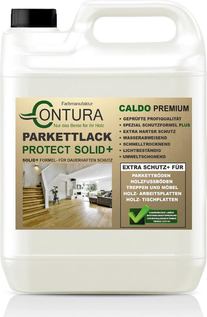 Contura 10Liter Premium Protect Parkettlack Treppenlack Dielenlack Fußbodenlack - Glänzend