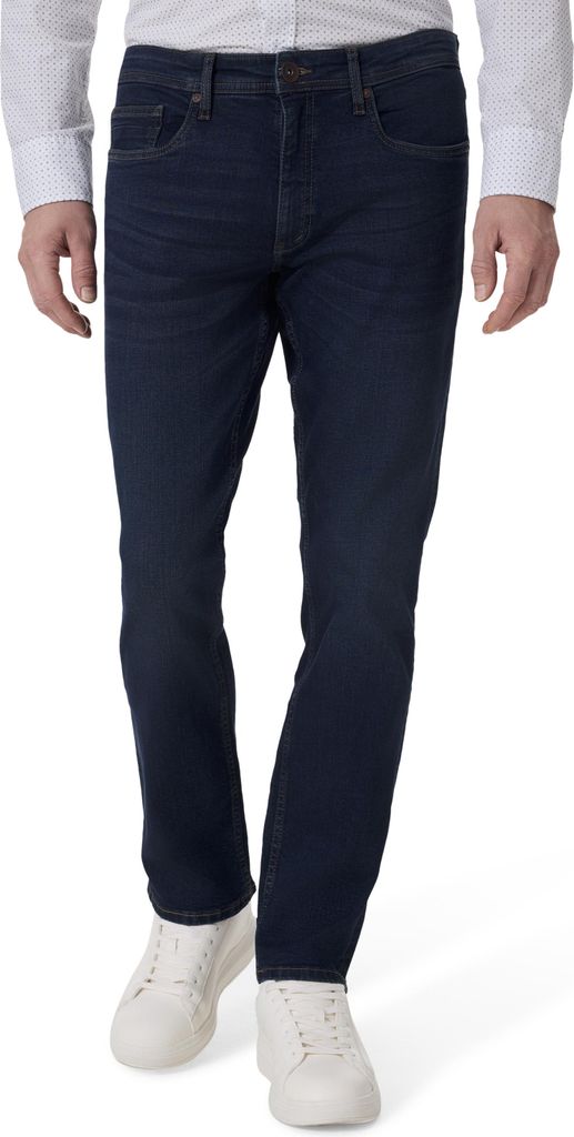Stooker Men GLENDALE SEASON Herren 5-Pocket-Jeans Slim Straight Fit W42 / L30 darkblue used