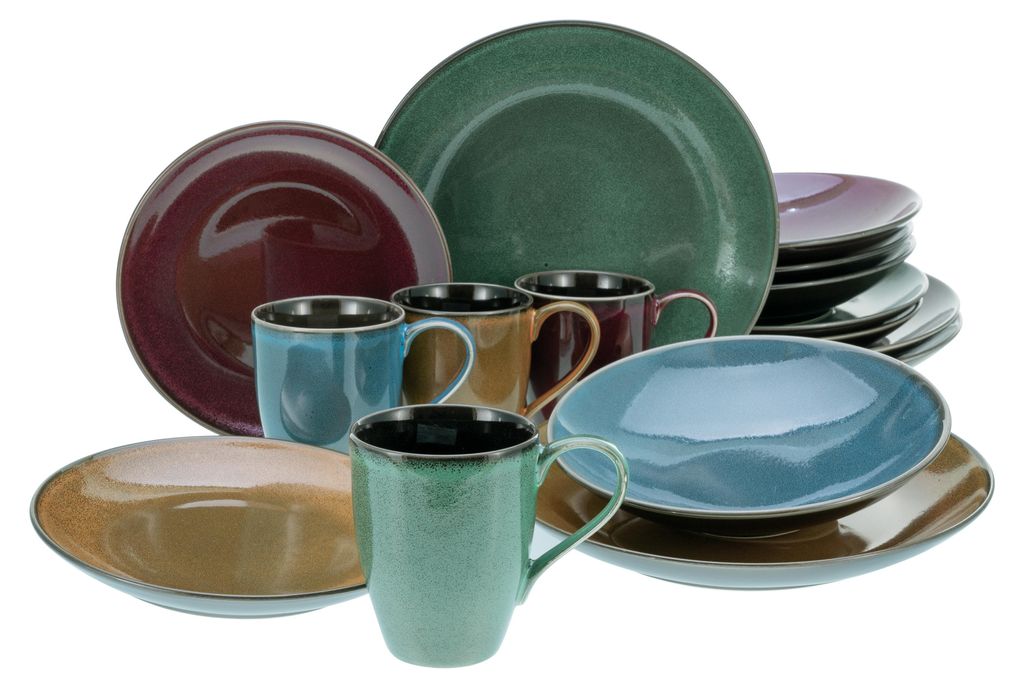 CreaTable, 23858, Marrakesch Bunt, Kombiservice 16-tlg, Produktbild 
