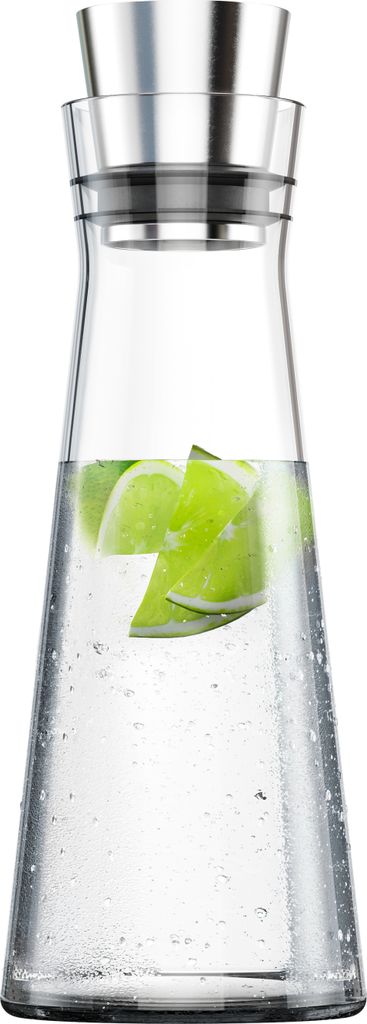 emsa Glaskaraffe FLOW SLIM Carafe 1,0 Liter Produktbild 