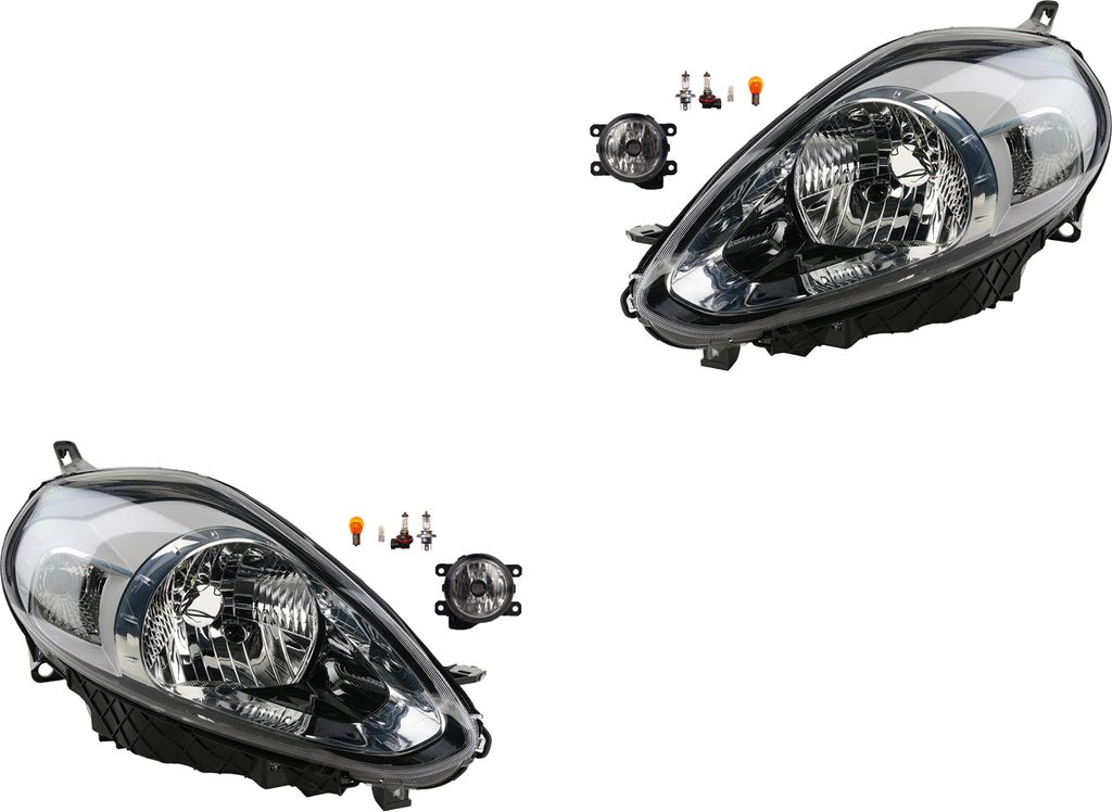 Johns, Scheinwerfer Osram Night Breaker Laser Satz passend für Fiat Punto 199 Nebel. 51855644 0000051937143 51937143 51855638 0000051937149 51937149