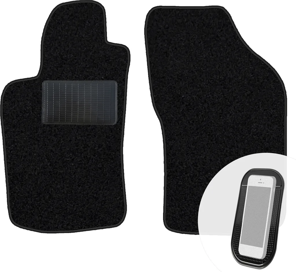 Tappetini Alfa Romeo GT 147 2000-2010 Velours Nero moto-MOLTICO