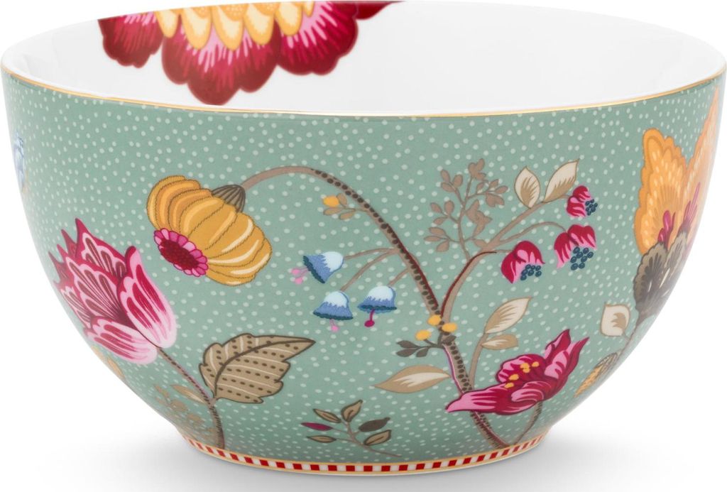 PIP STUDIO Blooming Tales Fantasy Blue Bowl 15cm Produktbild 