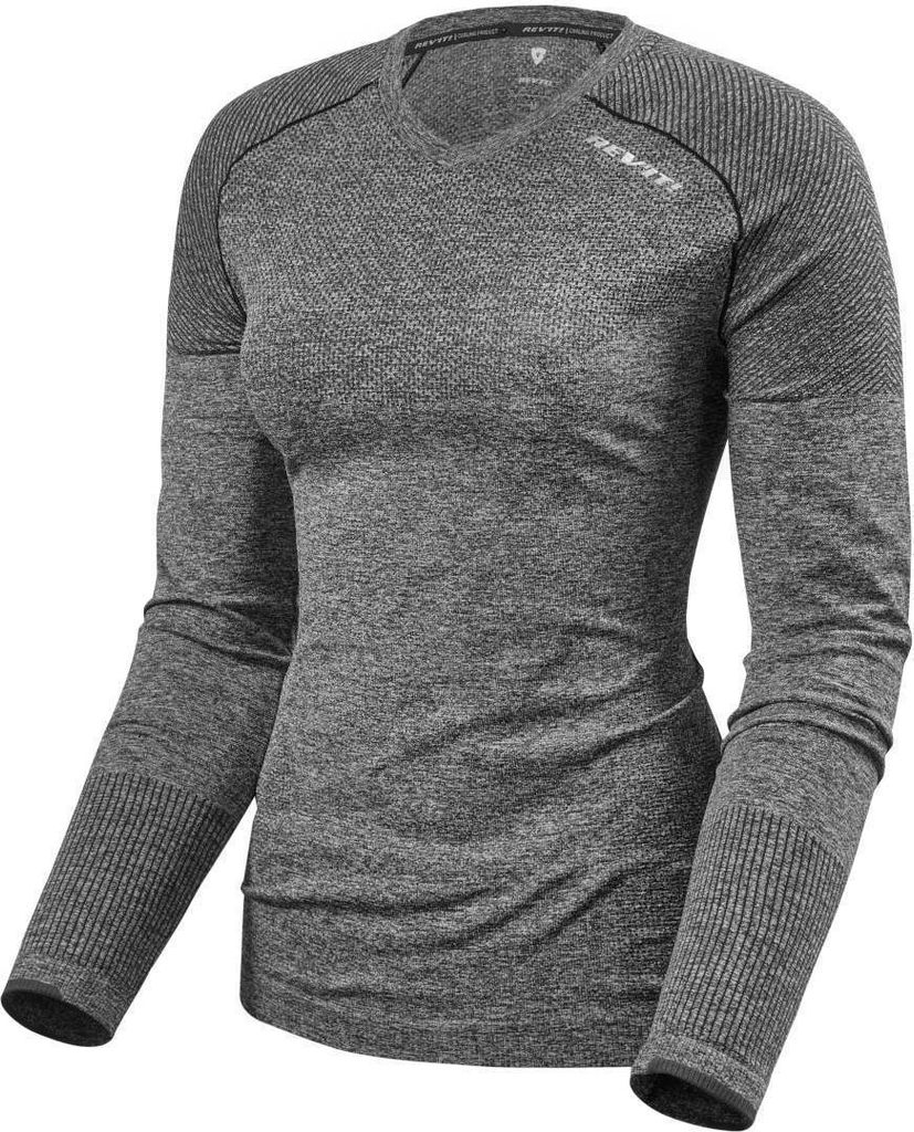 Revit Airborne LS Damen Funktionsshirt, dunkelgrau, M