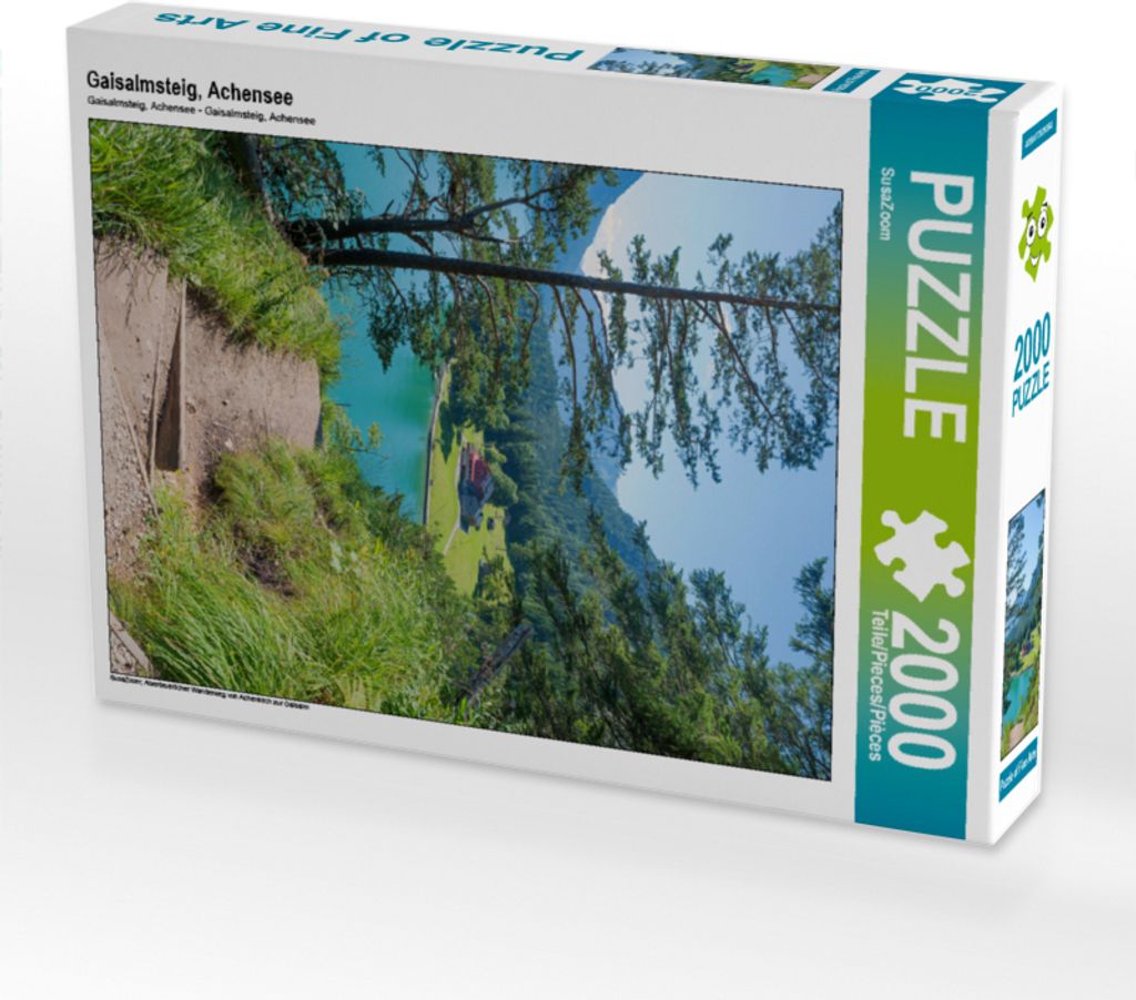 CALVENDO Puzzle Gaisalmsteig, Achensee 2000 Teile Puzzle hoch | 2000 Teile Lege-Größe 90x67cm Foto-Puzzle für glückliche Stunden