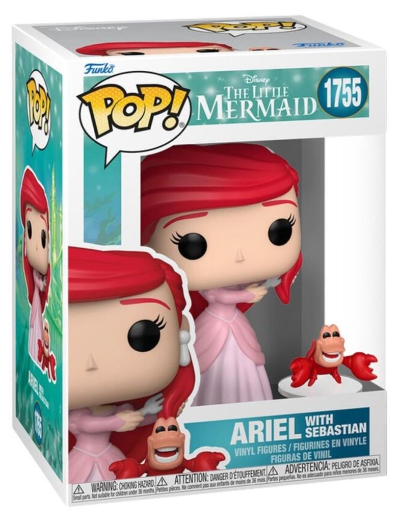 Funko FK93217 - Arielle, die Meerjungfrau POP! Vinyl Figur Produktbild 