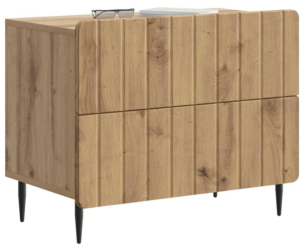 Nachttisch Artisan-Eiche 62 x 34,5 x 49,5 cm Holzwerkstoff