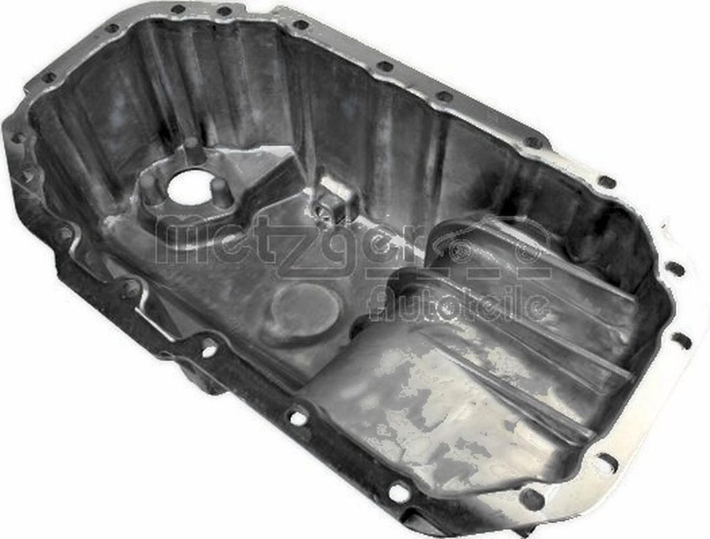 Ölwanne Aluminium-Druckguss ohne Dichtung METZGER für u.a. SEAT CORDOBA