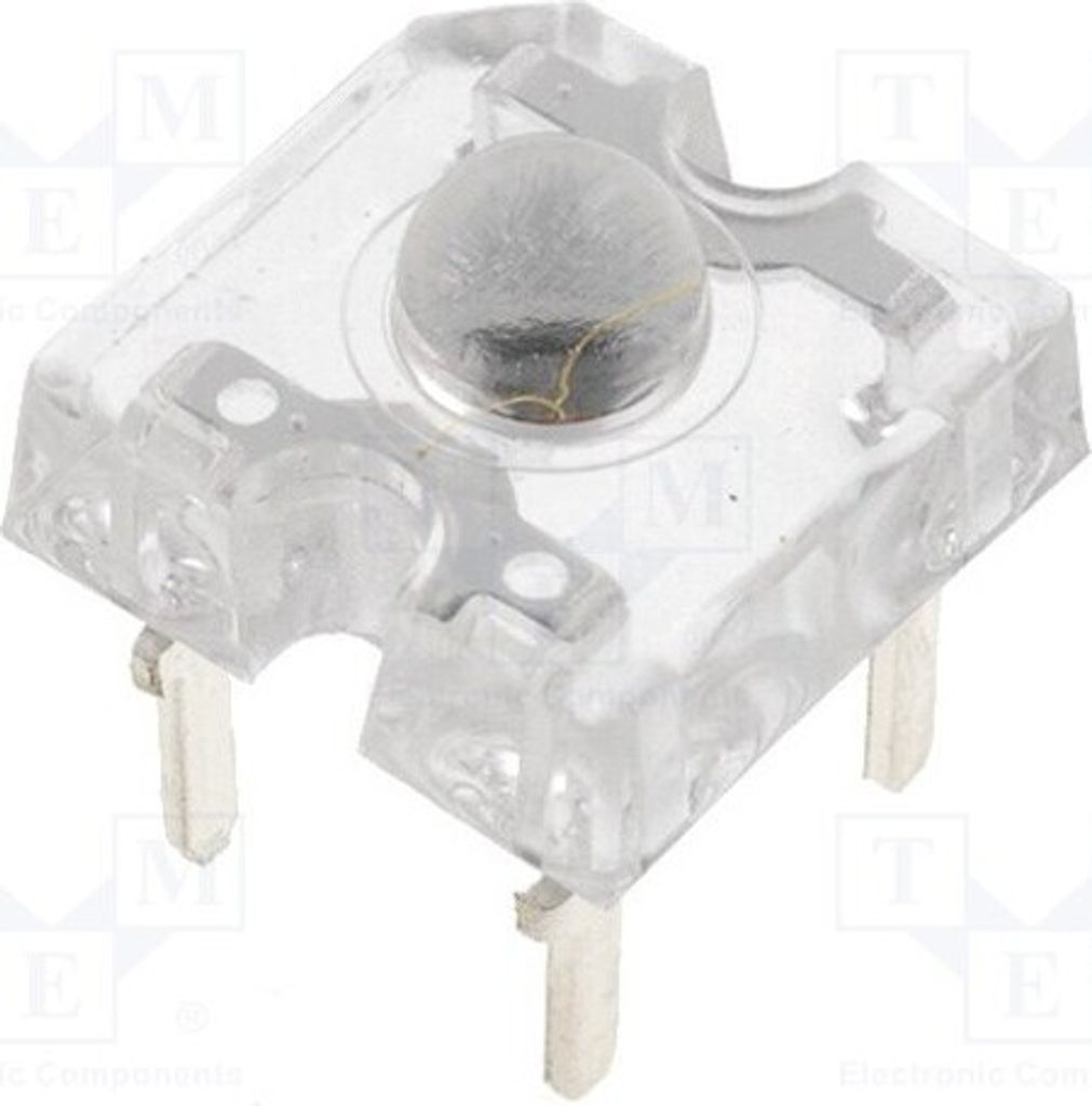 2x LED Super Flux 60° gelb 2500÷5000mcd 7,62x7,62mm 20mA OSEY7161D LED Dioden THT