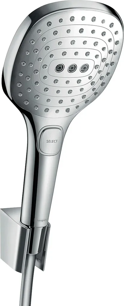 Hansgrohe Raindance Select E 120 3jet: Set Doccia Design Chrome 26700000