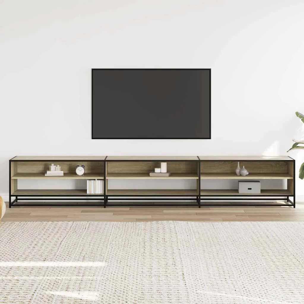 Mobile TV Rovere Sonoma 270 cm | Lo stile che cercavi per il tuo Living - 3
