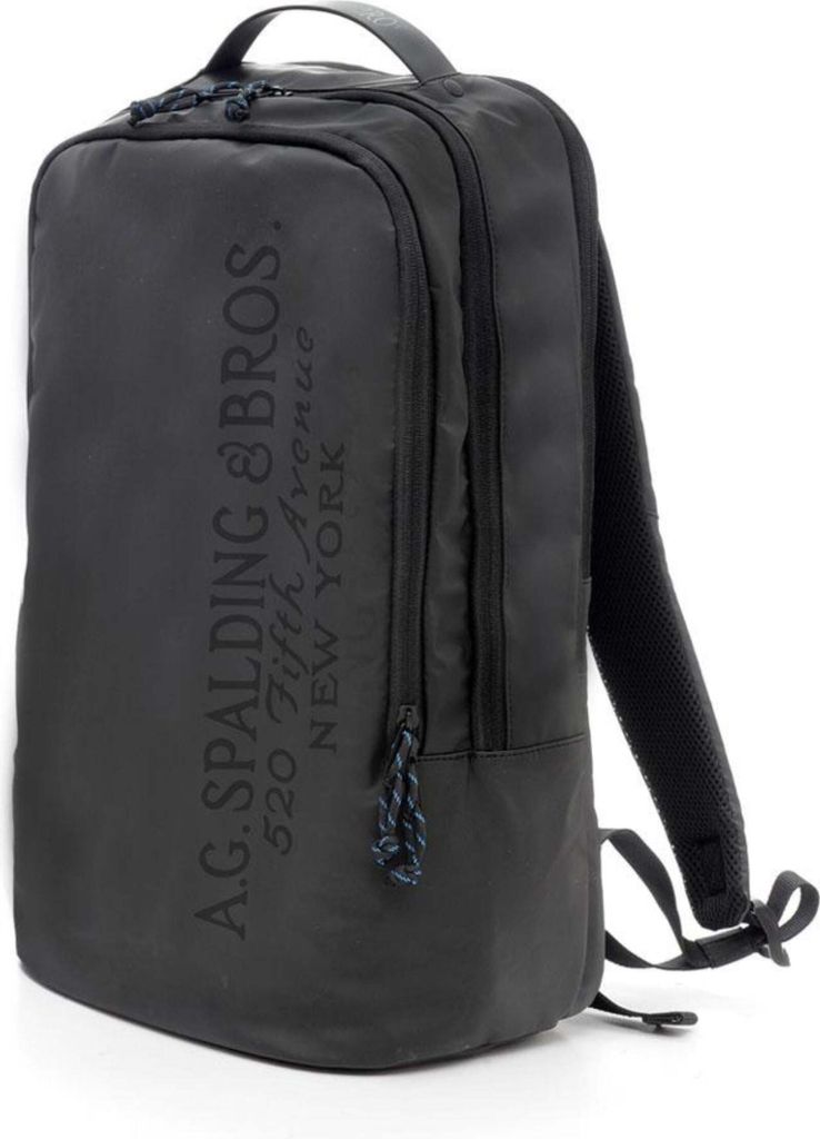 Rucksack A.G.Spalding&Bros. Rounder Rubber Backpack 309381 Herren Nylon Schwarz