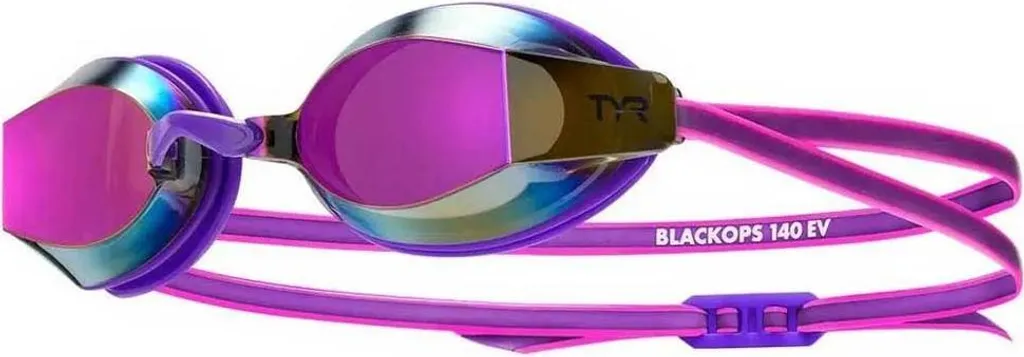 Lunettes de natation miroir TYR Black Ops anti-buée et anti-UV rose