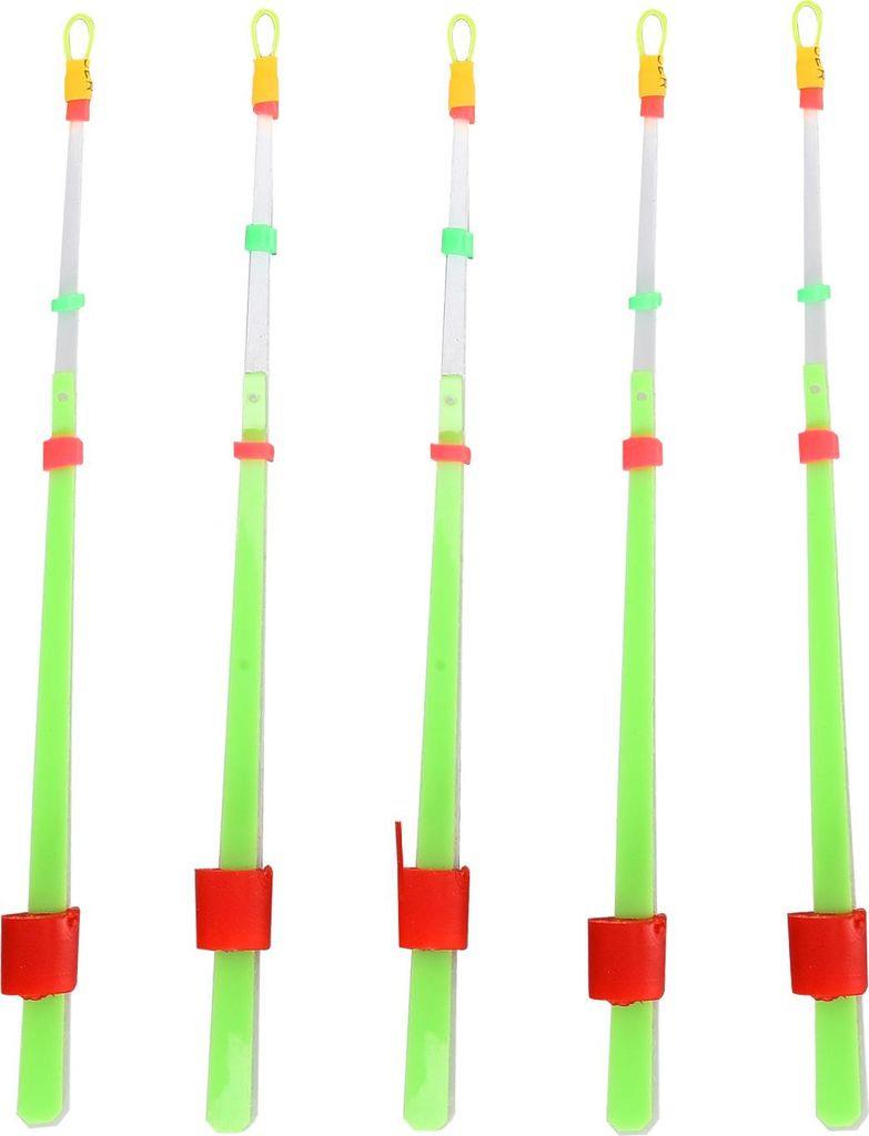 5 stücke Mini Winter Eis Angelrute Top Spitze Tragbare ABS Doppel Verdicken Pole Zubehör