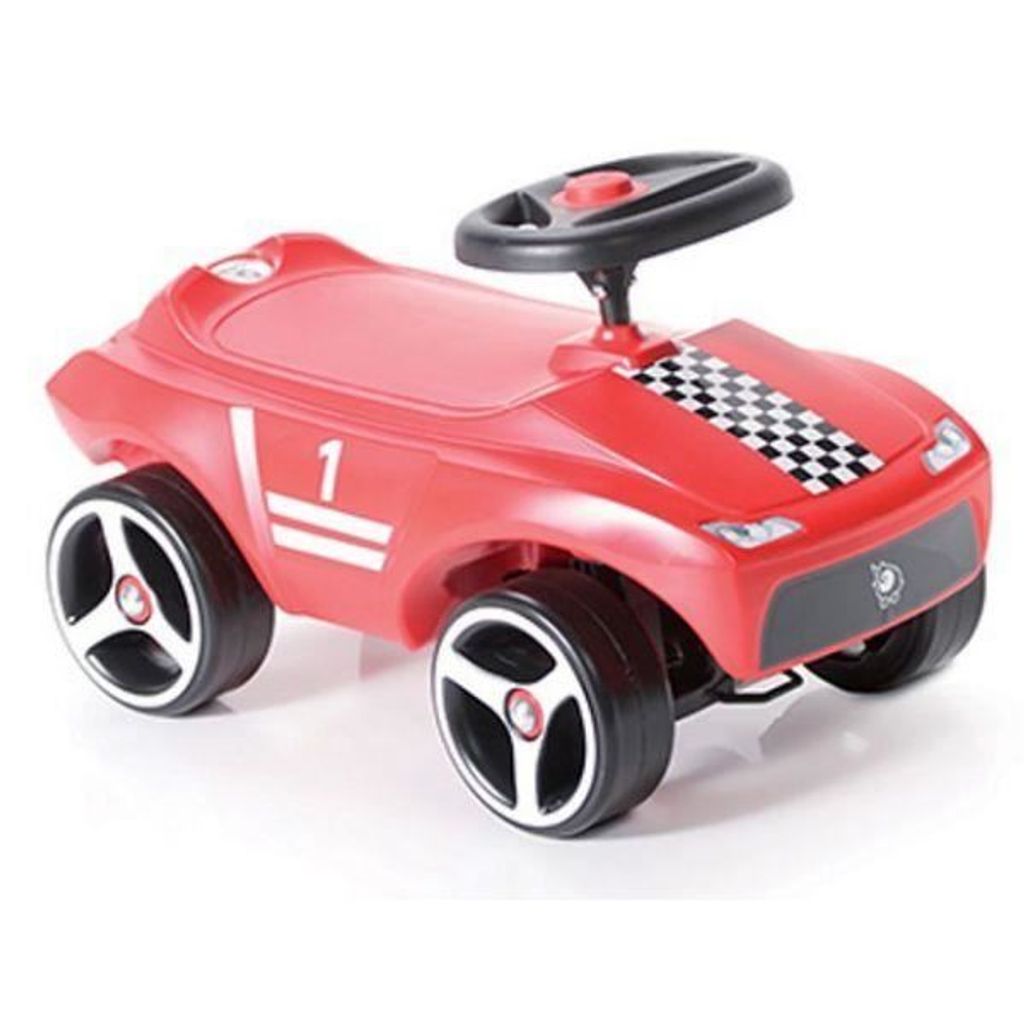 Driftee Rutschauto Rot, Hornfunktion, Kniefreiheit, 66,5x33x37 cm, ab 18 Monate