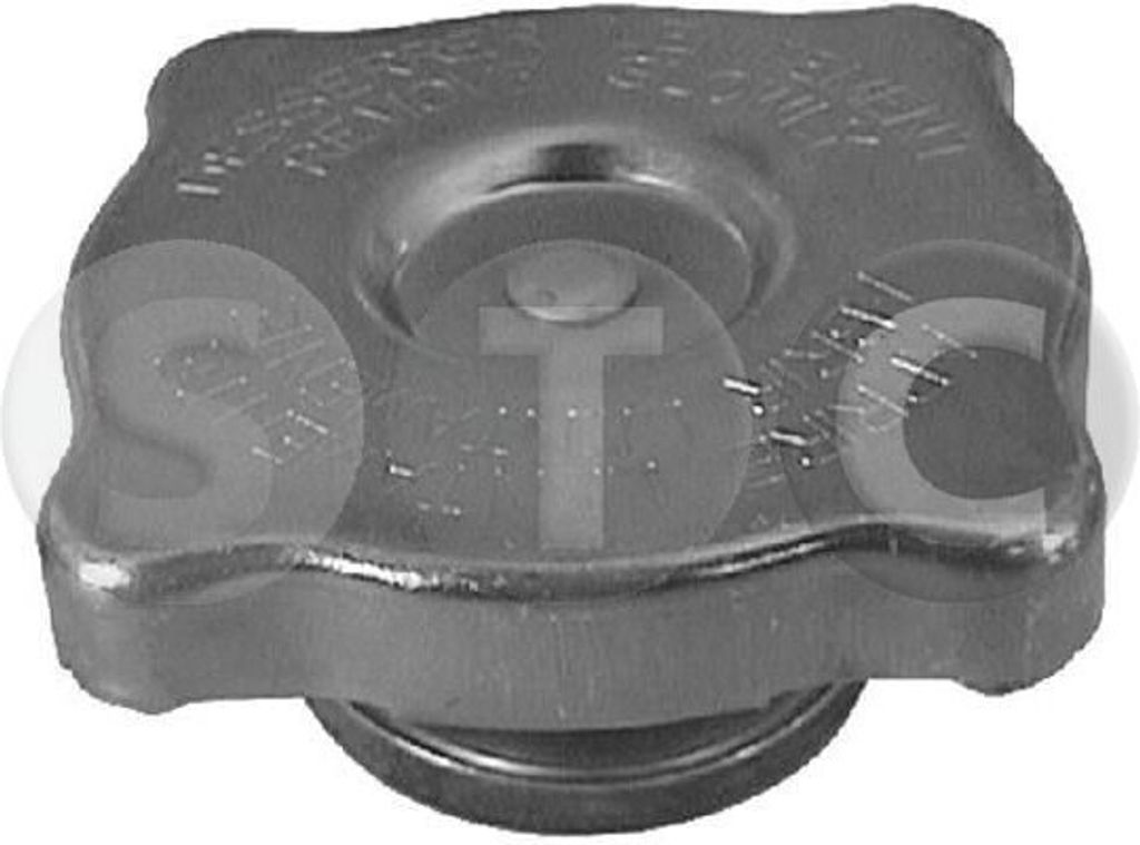 STC T403607 Verschlussdeckel Kühlmittelbehälter für VW POLO (86) PASSAT (32) passend für MERCEDES-BENZ W123 Coupe (C123) T1 Bus (601) für FORD