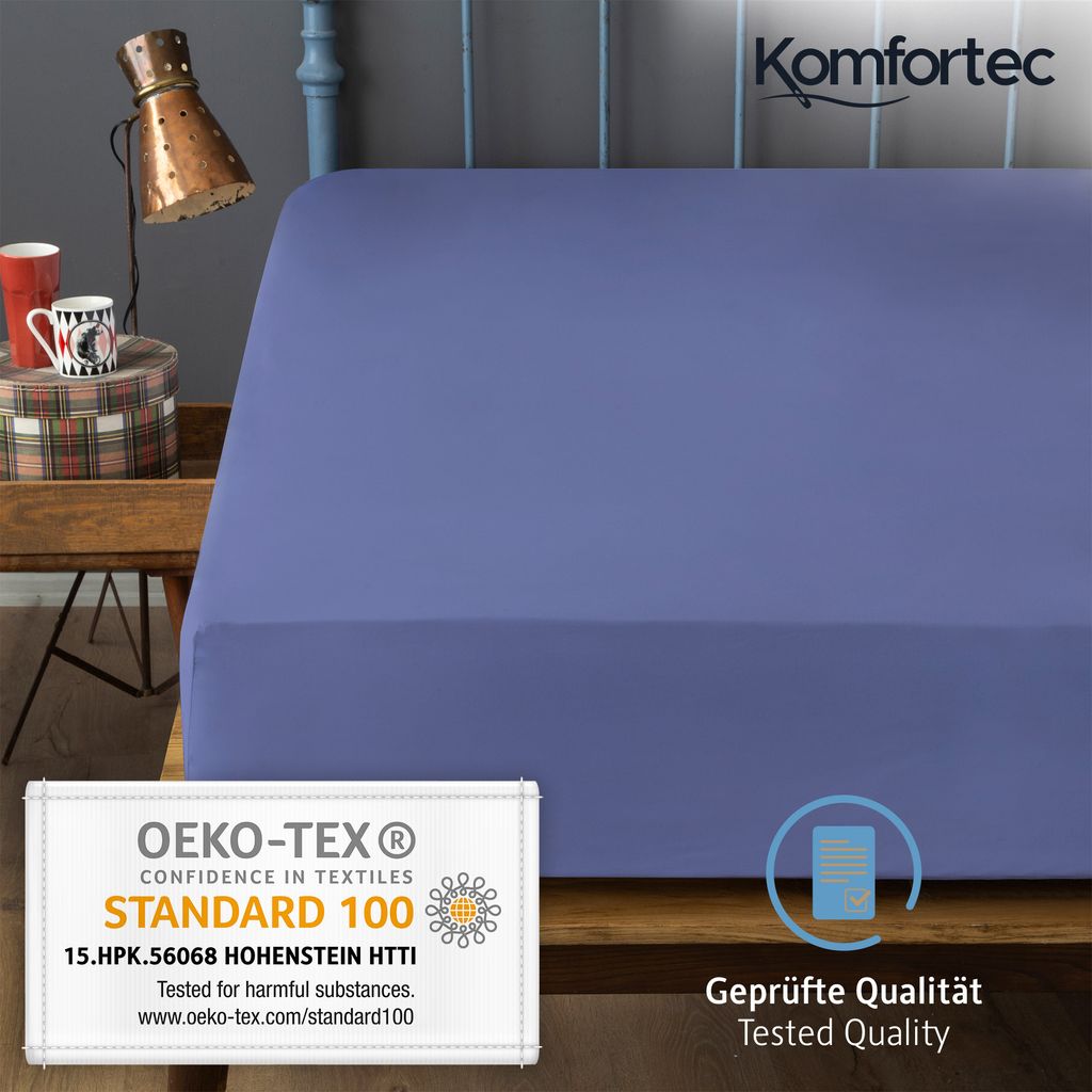 Komfortec Spannbettlaken 160x200 cm, Bettlaken Produktbild 4