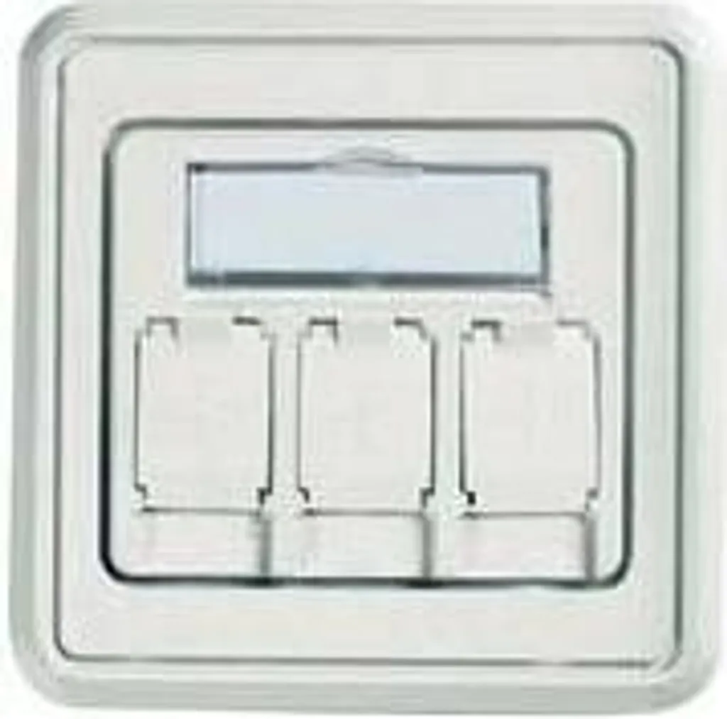 Installation réseau stable avec le logement AMJ Cat.6+ 80x80 Telegärtner