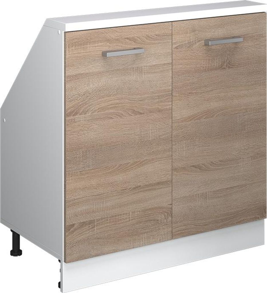 Szafka kuchenna na dach skośny Vicco R-Line Sonoma 80 cm z Zdjęcie produktu 