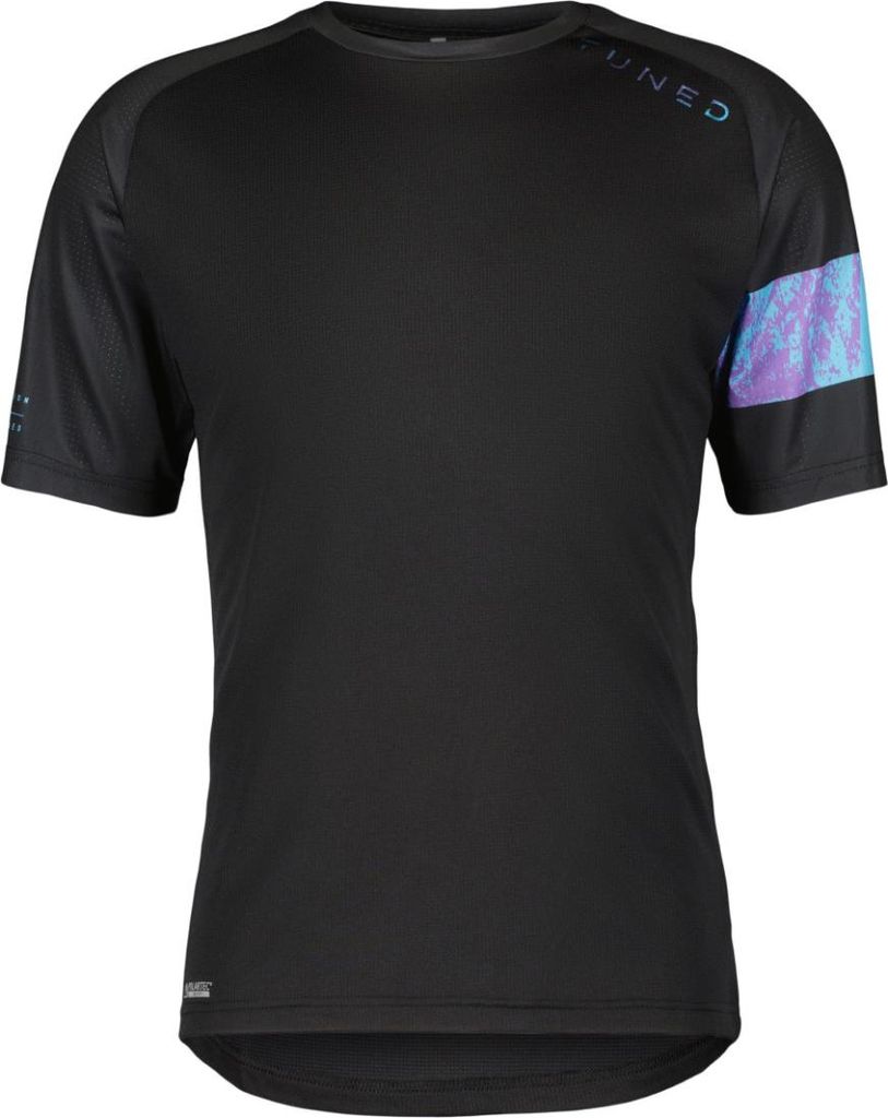 SCOTT Kurzarm Fahrradtrikot - TUNED SS - Schwarz XL