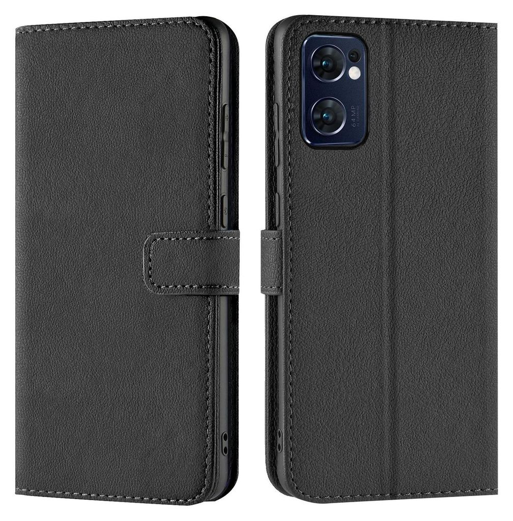 Book Case für OPPO Find X5 Lite Hülle Flip Cover Handy Tasche Schutz Hülle Etui