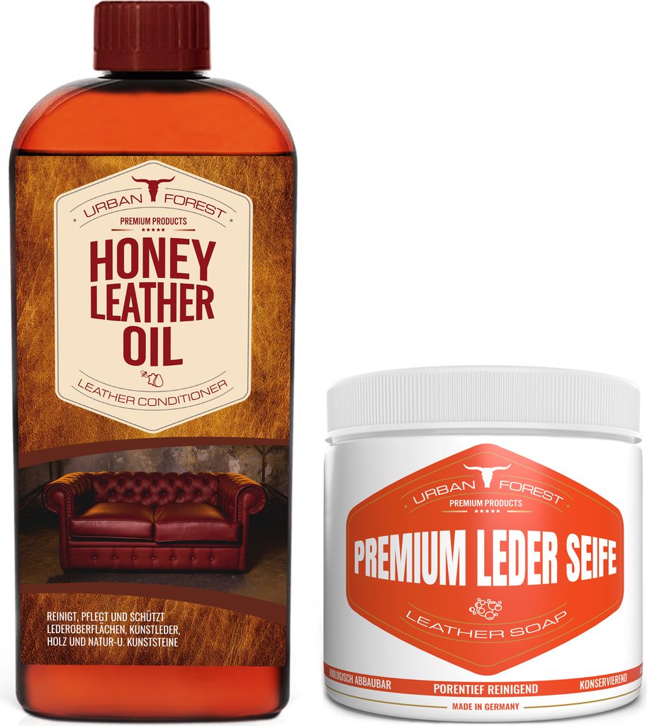 SPARSET Lederseife + Lederöl Lederseife Lederpflege zur Produktbild 