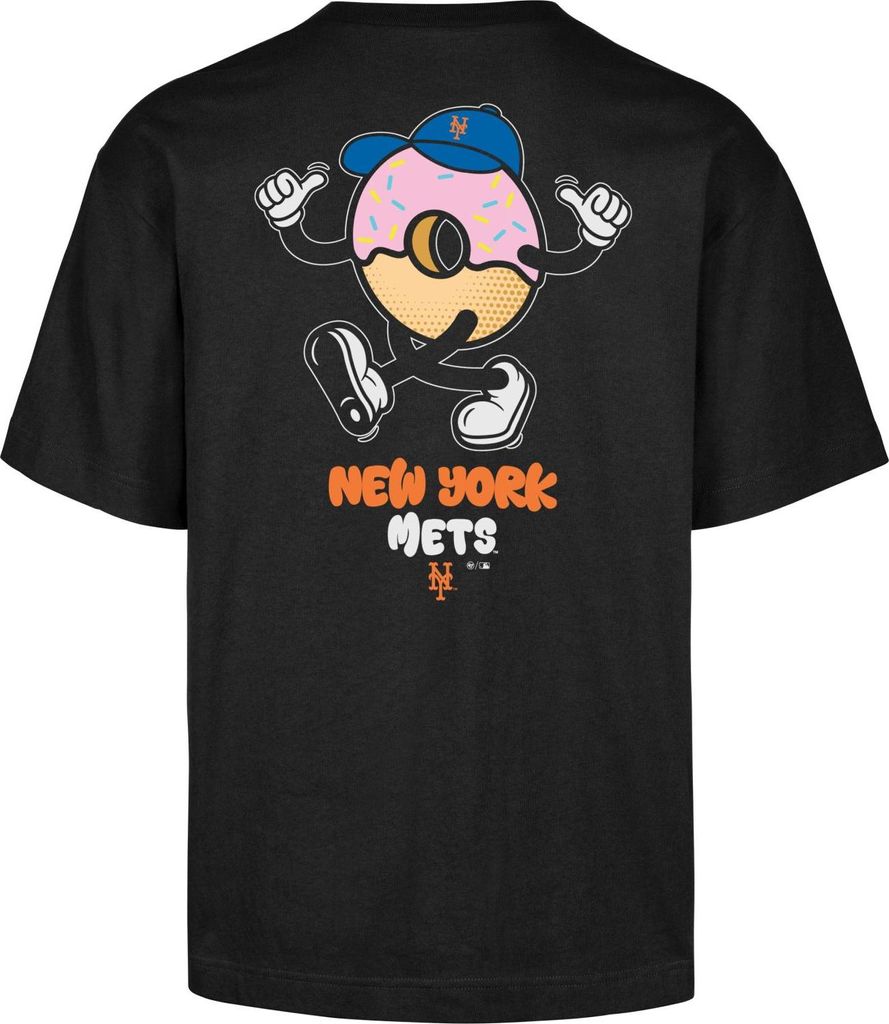 47 Brand MLB Shirt - CARTOON New York Mets schwarz - S