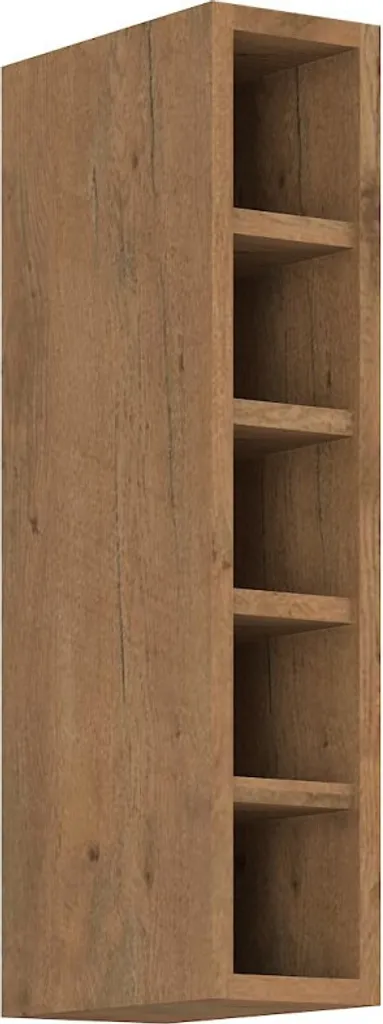 Meuble haut ouvert VANYA 15 cm décor chêne lancelot haute qualité