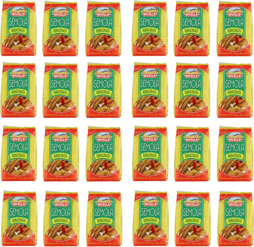 Hartweizengrieß 24 x 1kg Semola Hartweizengriess di Grano Produktbild 